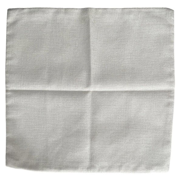 Merry Christmas Throw Pillow Cover 17 x 17 Pink & Cream Zip Closure Snowflakes - Picture 2 of 2